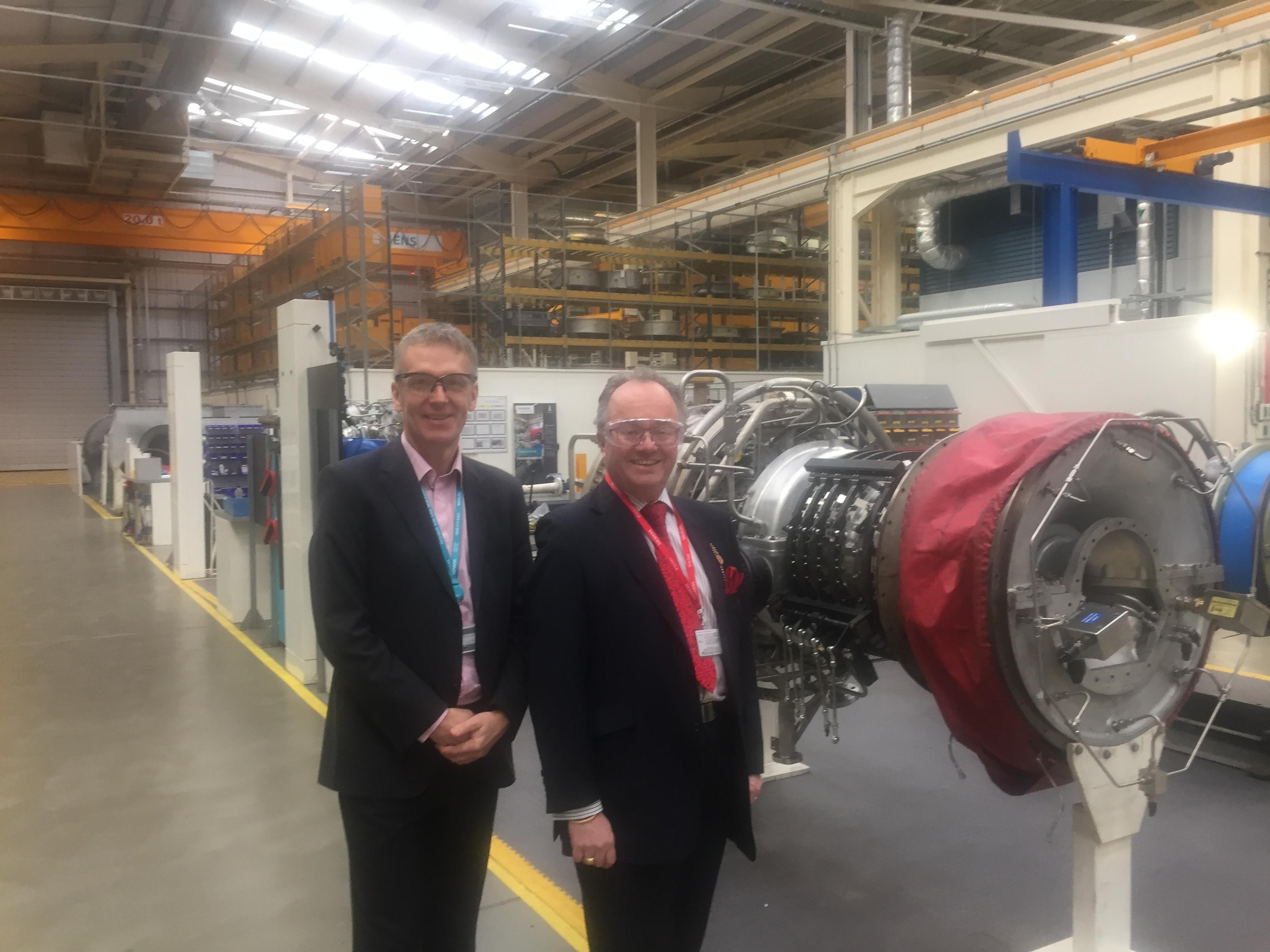 East Midlands MEP visits Siemens in Lincoln | Rupert Matthews