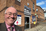 Rupert Matthews at Hinckley Police Station